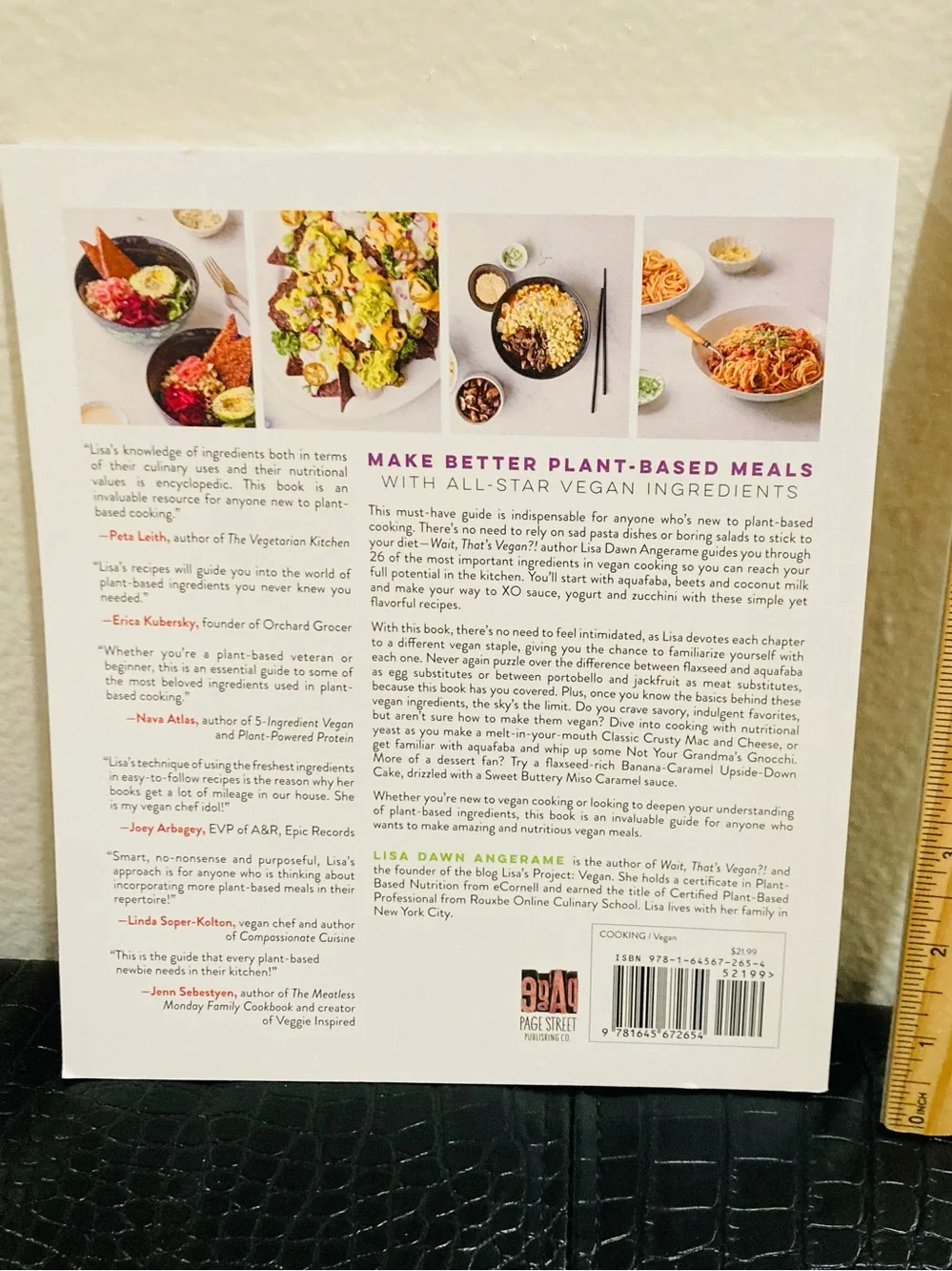 NEW The Vegan ABCs Cookbook by Lisa Dawn‎ Angerame Exciting Ingredients!